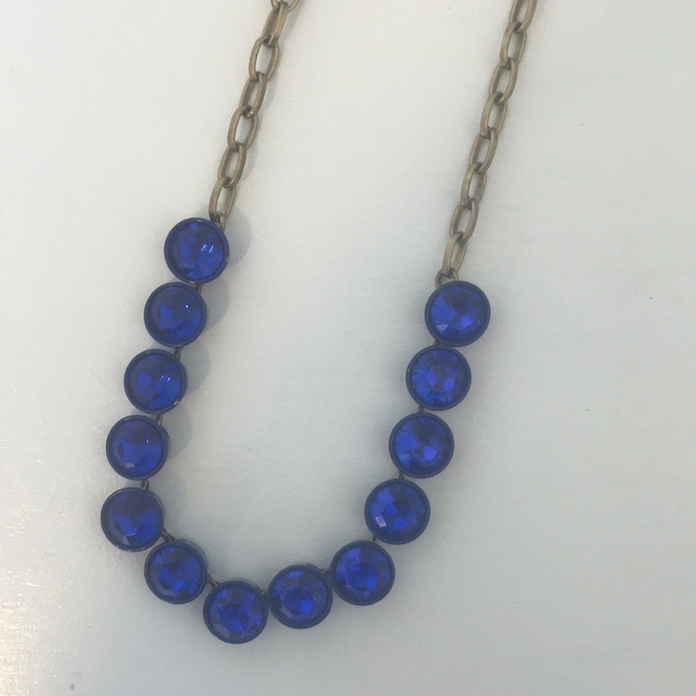 J Crew Blue necklace ✨